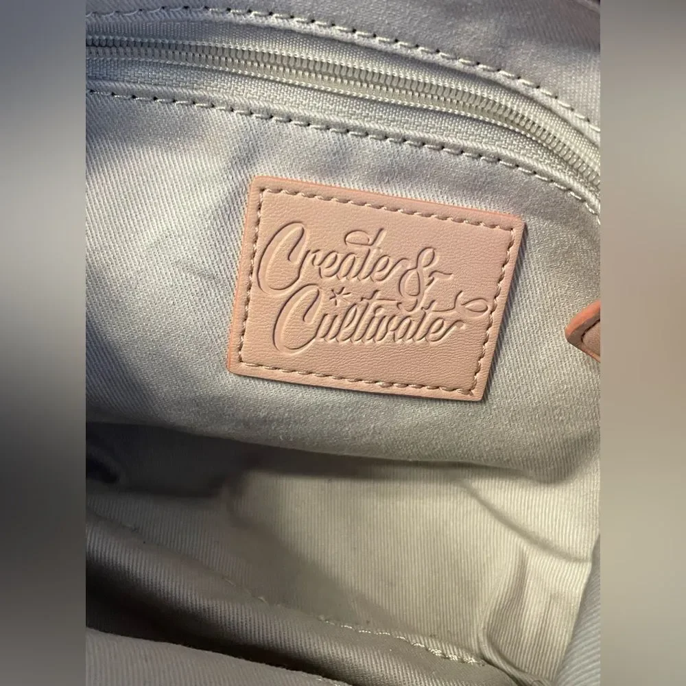 Create & Cultivate Hobo Handbag Blush